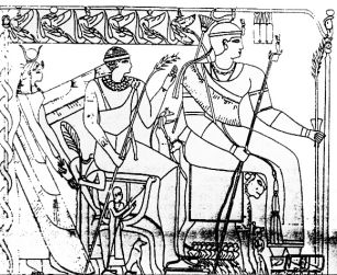 A Cushite king and his wife